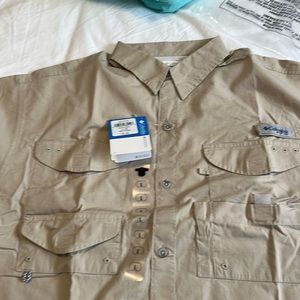 New with tags Columbia fishing shirt